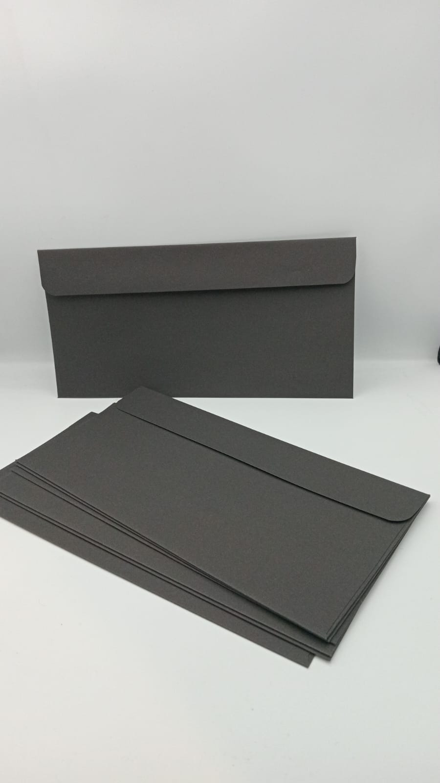 Enveloppe faite main E65 (220x110mm) - Noir