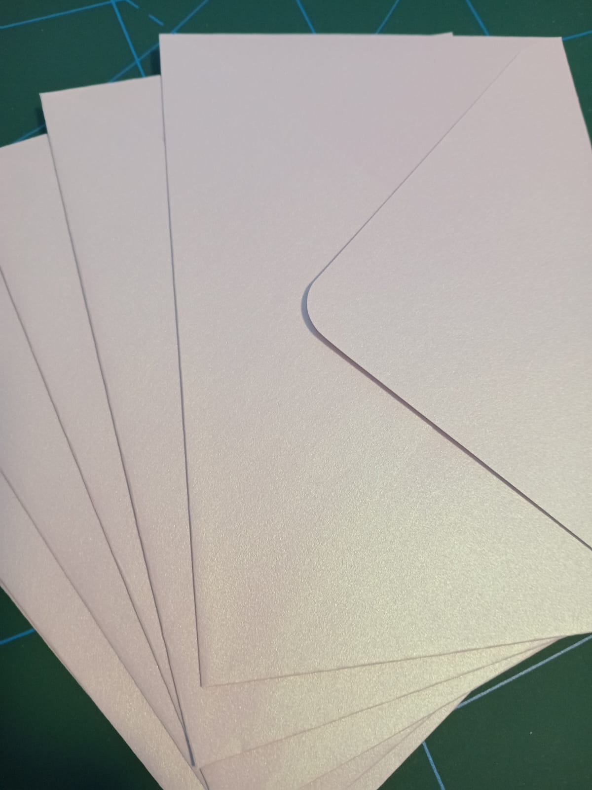 Enveloppe fait main C6 (114x162mm) - Pearl