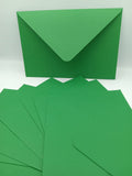 Enveloppe fait main C6 (114x162mm) - Vert