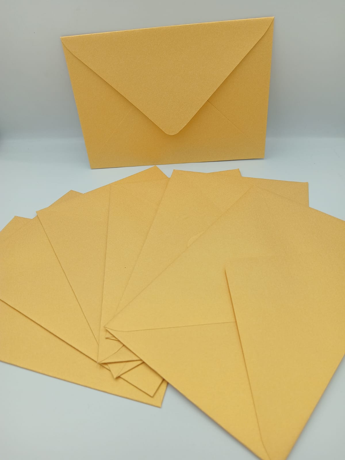 Enveloppe fait main C6 (114x162mm) - Dorée - AZUVIA