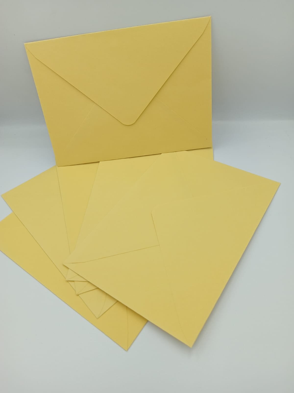 Enveloppe fait main C6 (114x162mm) - Jaune - AZUVIA