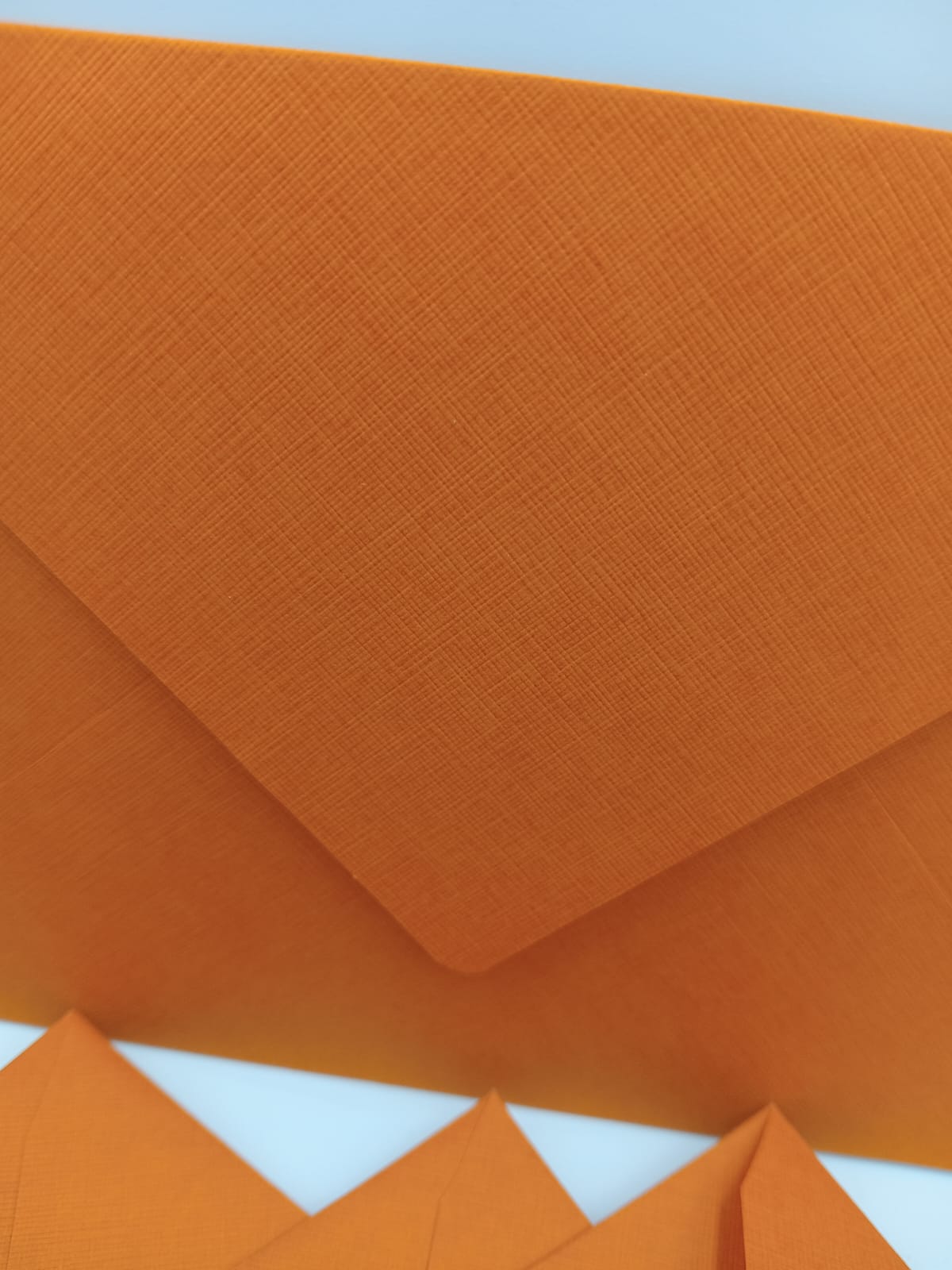 Enveloppe fait main C6 (114x162mm) - Orange - AZUVIA